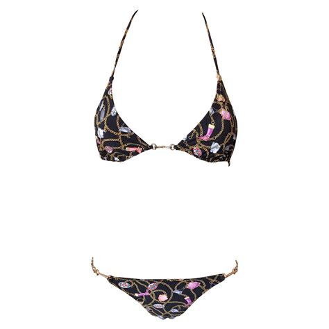 gucci chain swimsuit|gucci bikini dupe.